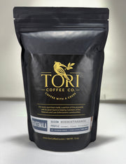 Tori Coffee Co. coffee package on a white background